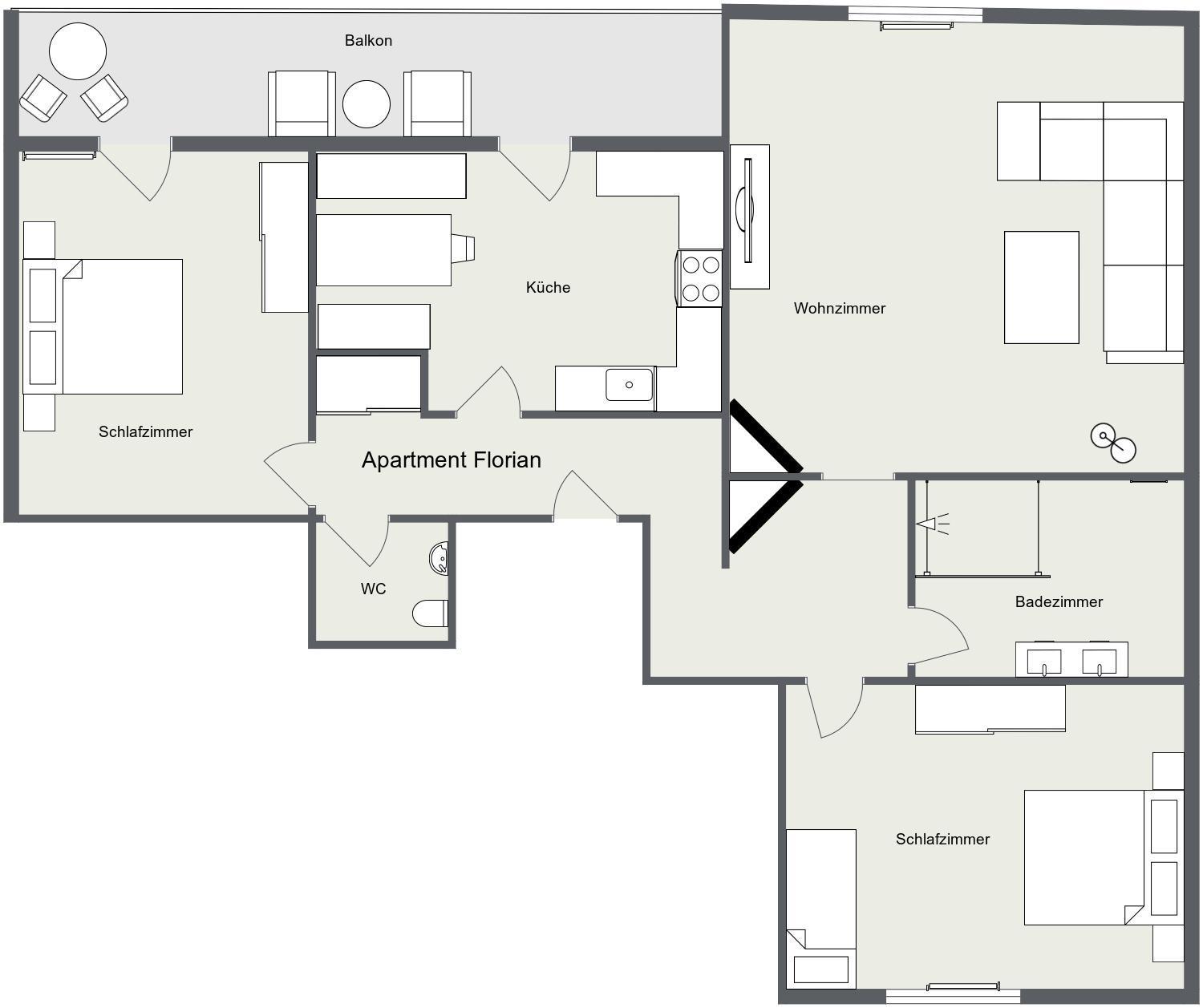 Flo'S Apartment กรอสซาร์ล ภายนอก รูปภาพ